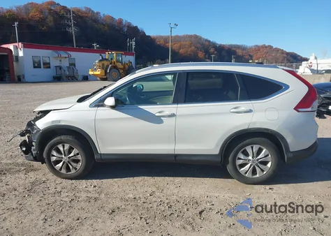 2014 Honda Cr-V Ex-L z USA, uszkodzony, nr VIN 5J6RM4H77EL009086